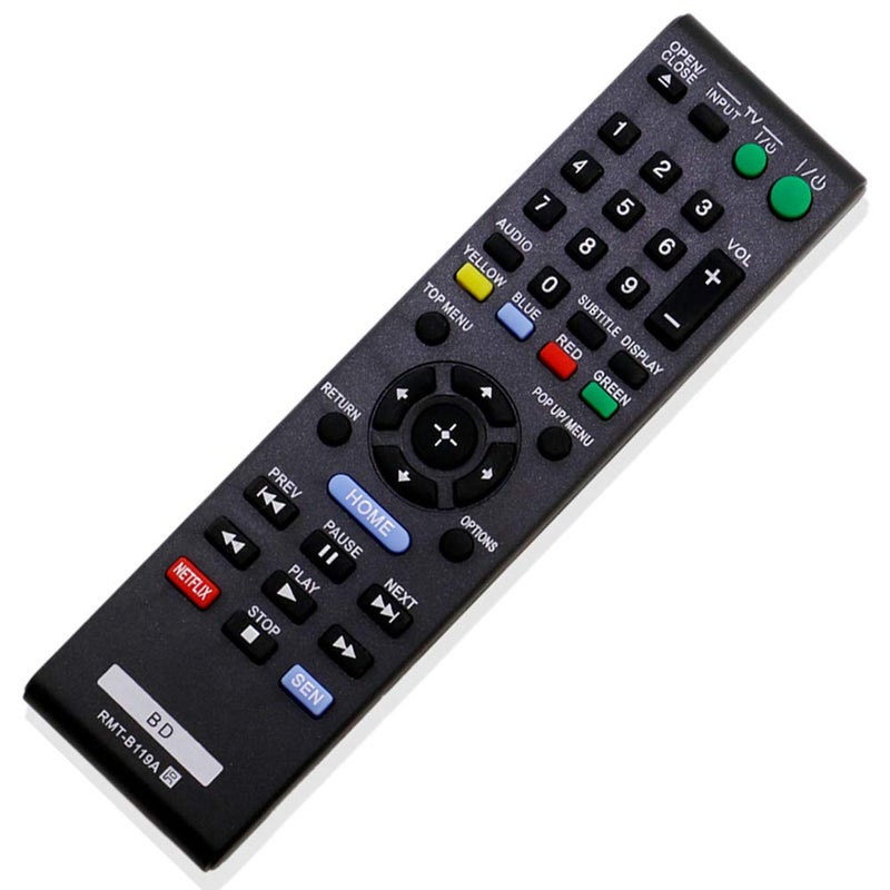 PERFASCIN New Replaced Remote RMT-B119A fit for Sony BDP-BX110 BDP-BX310 BDP-BX510 BDP-BX59 BDP-S1100 BDP-S3100 BDP-S390 BDP-S5100 BDP-S590 BDPBX39 BDPBX59 BDPS390 BDPS390WM BDPS590 BLU-RAY DISC Player - Image 5
